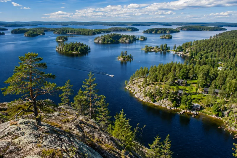 AI-generated Saimaa Islands Summer