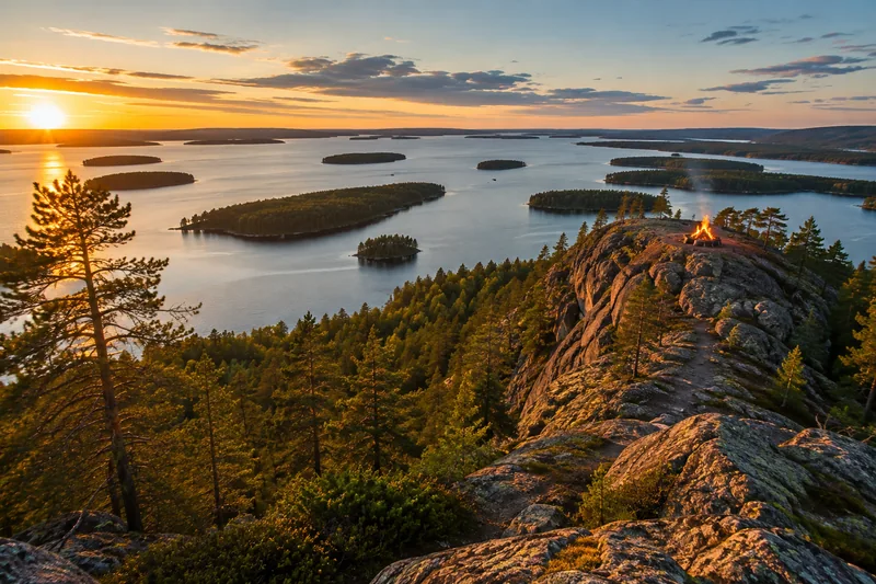 AI-generated Saimaa High View